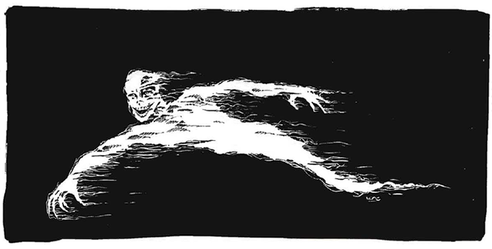 Illustration of a ghost from BTS-1