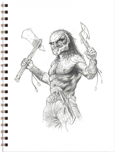 Illustration of Chopper by Kent Burles